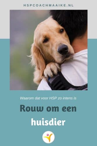 Hoogsensitiviteit en dieren - rouwen om een huisdier