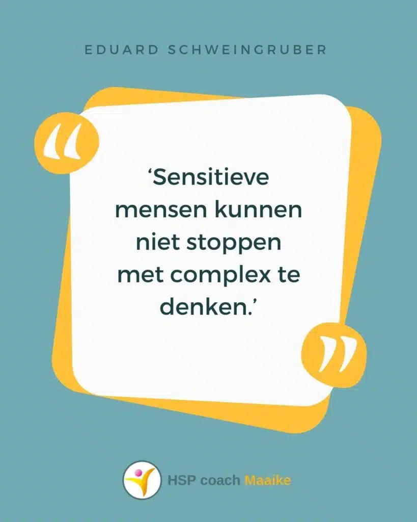 complex denken als HSP